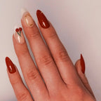 Golden Cherry Alma Nails