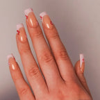 Pink Flowers Alma Nails