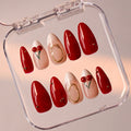 Golden Cherry Alma Nails