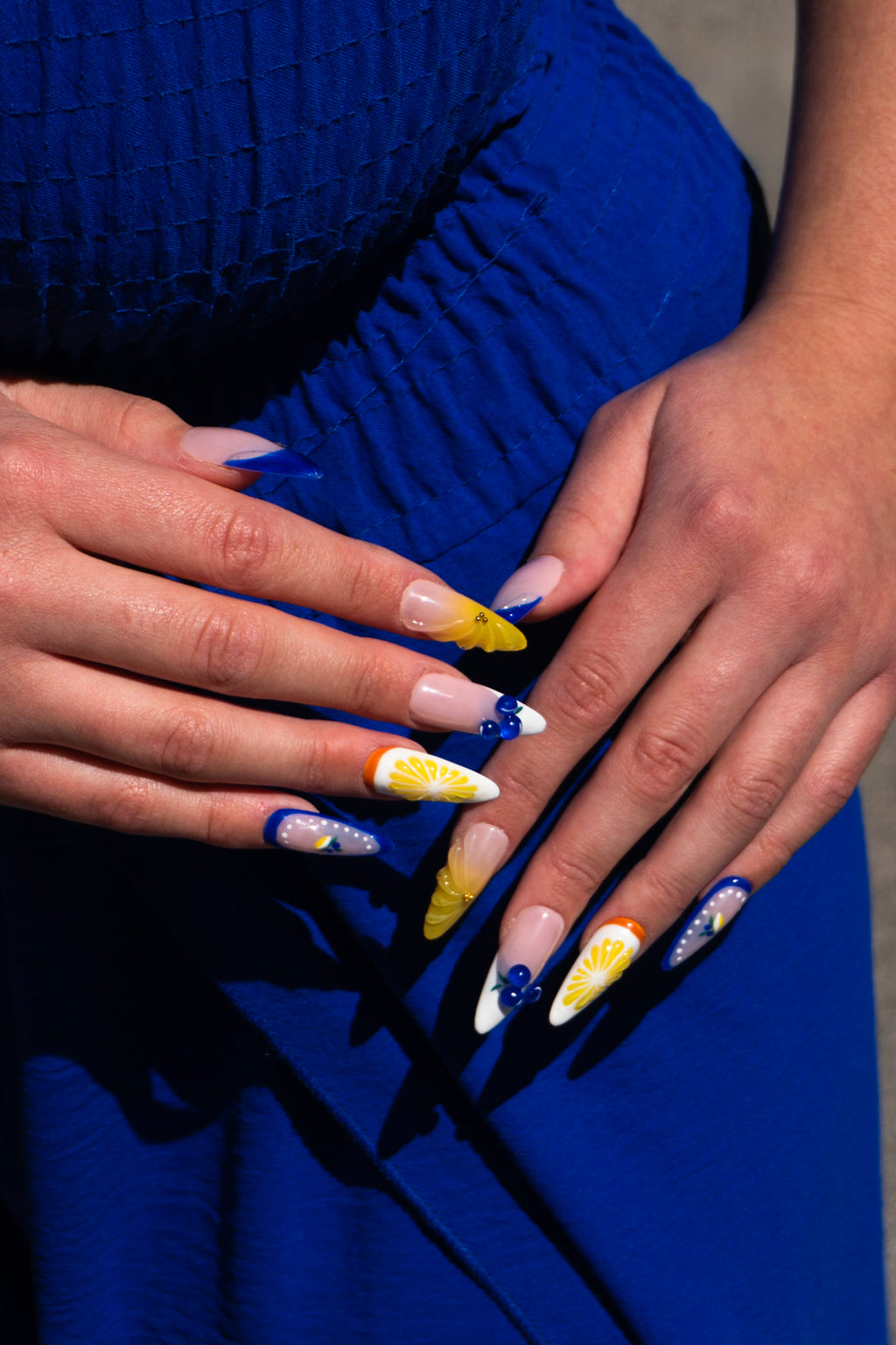 Blue Lagoon Alma Nails