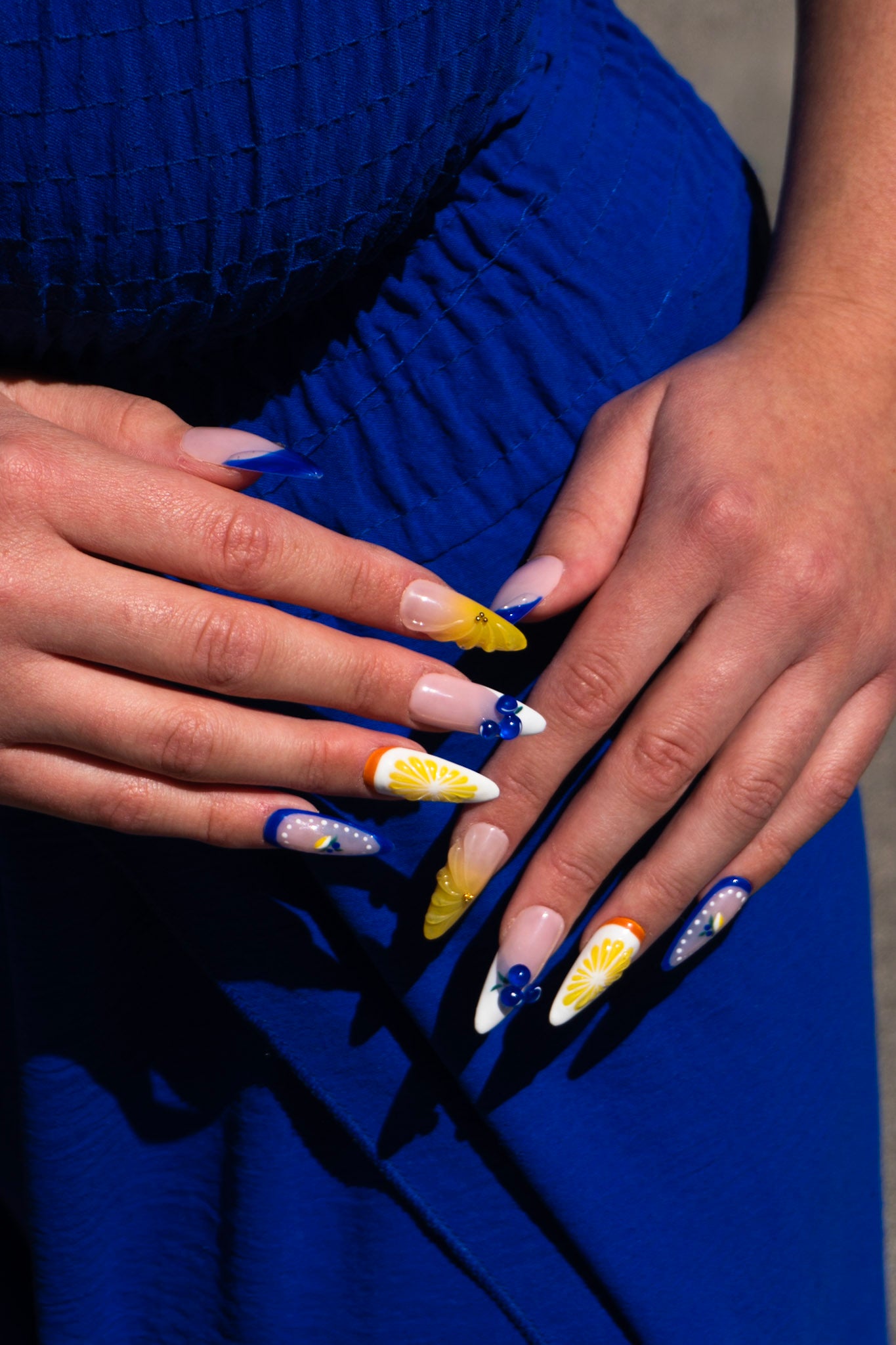Blue Lagoon Alma Nails