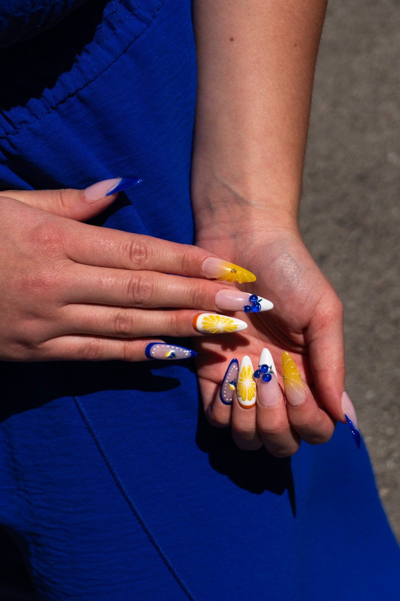 Blue Lagoon Alma Nails