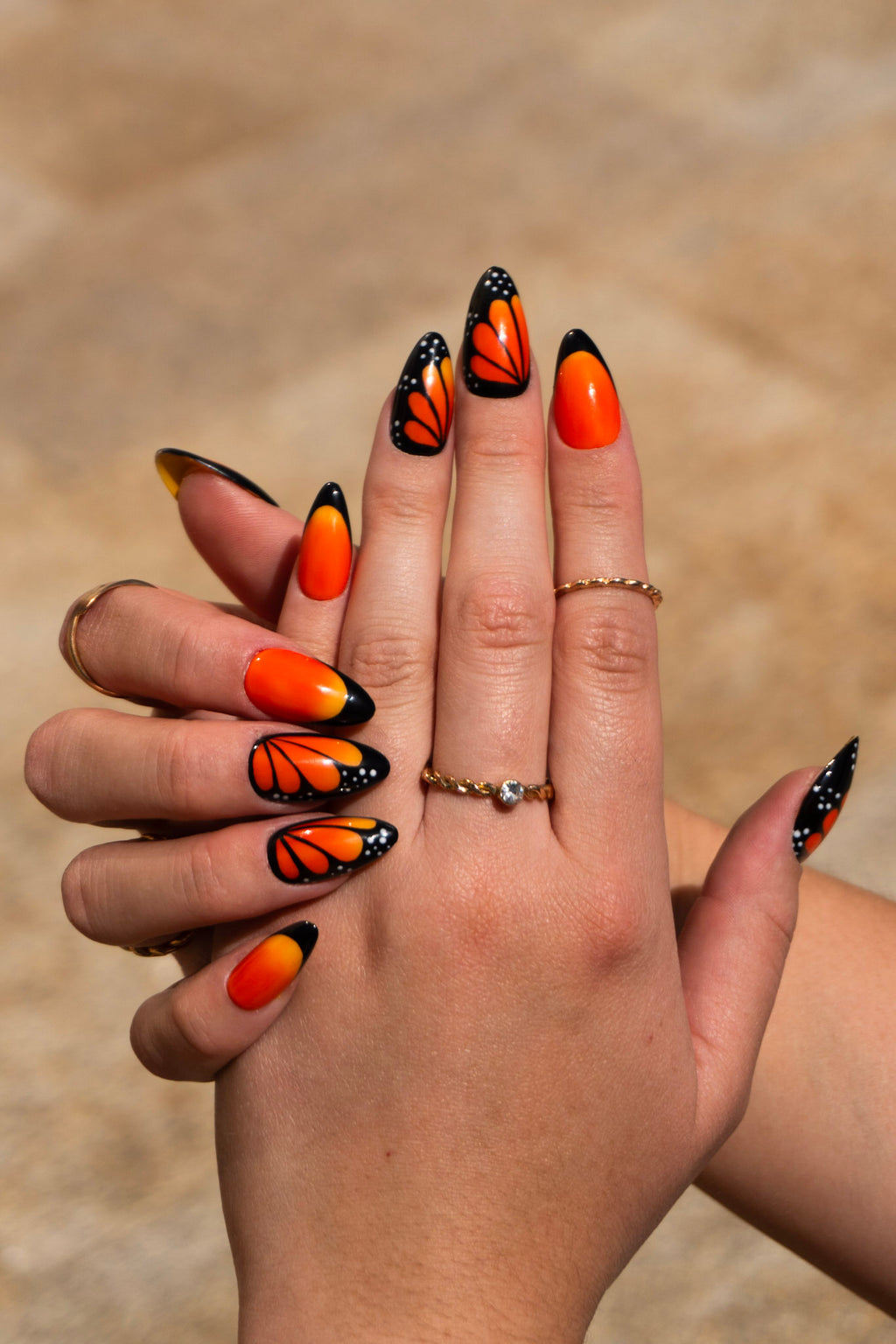 Monarch Alma Nails